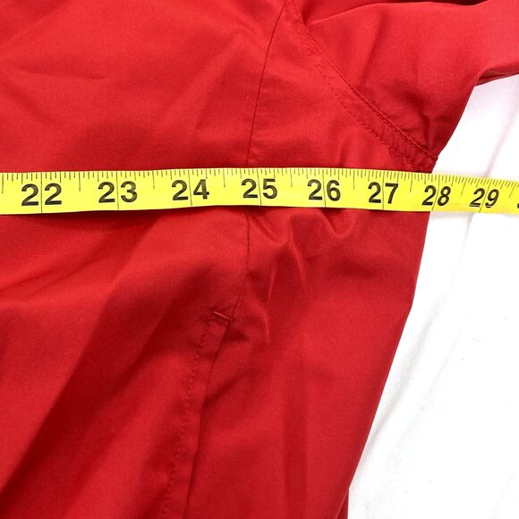 Cardinals Acuity Windbreaker Jacket Red Polyurethane Coating Golf XXL Men V-Neck - Picture 7 of 12